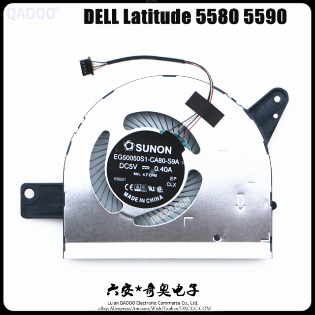 CN-0314FC For DELL Latitude 5590 5580 CPU COOLING FAN (DIS) AT259001ZAL  EG50050S1-CA80-S9A