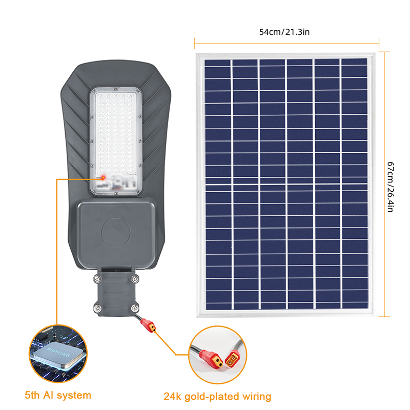 Automatic Smart Solar Street Lamp Light