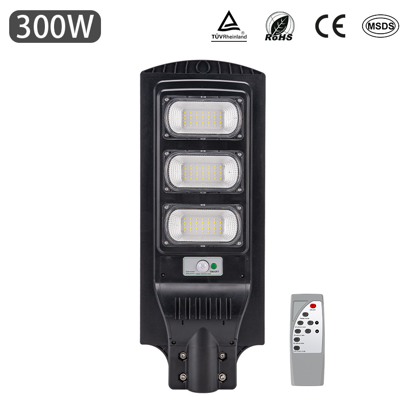 Solar Panel LED Wall Street Lights Outdoor