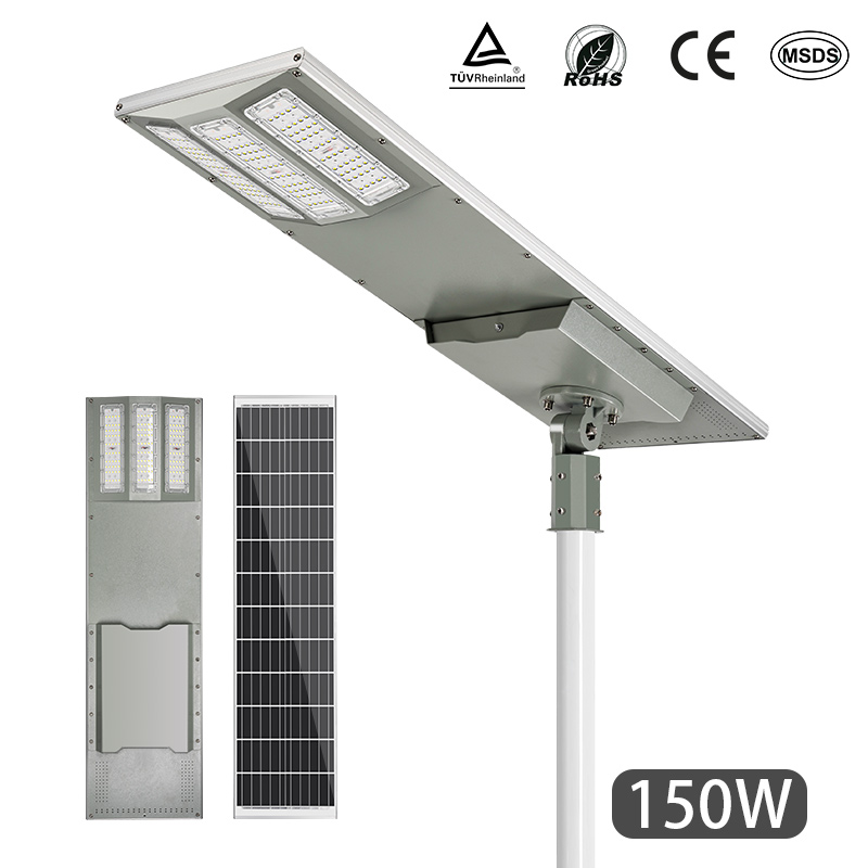 Patented Ultra-Wide Angle Solar LED Street Light