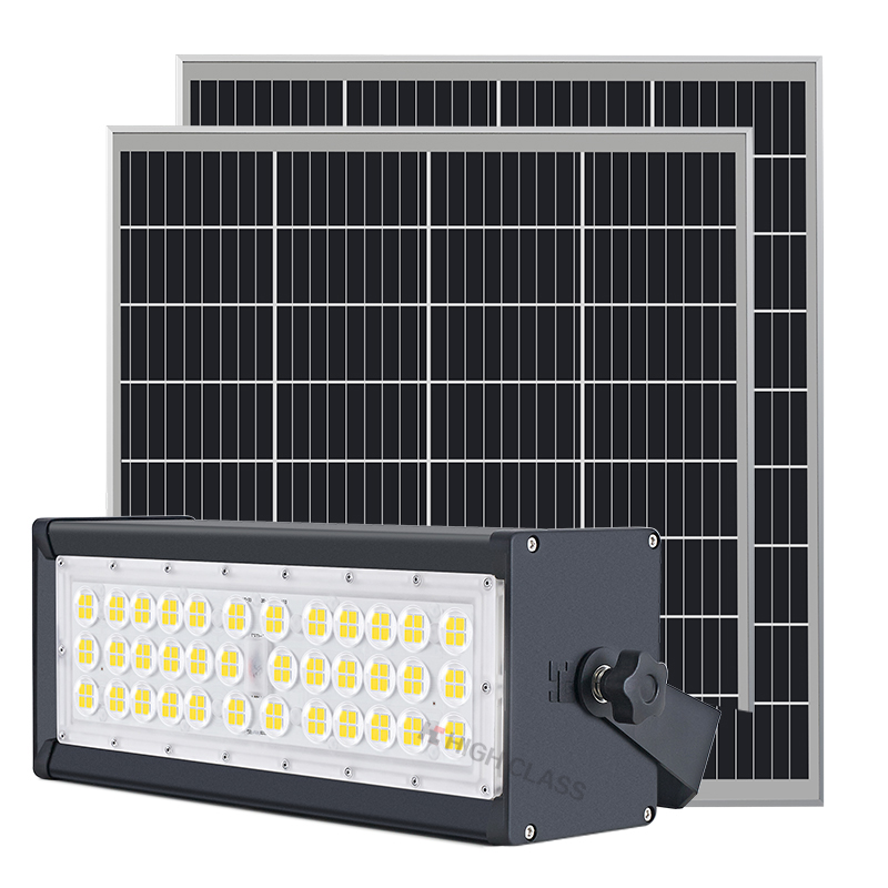 WERISE Outdoor IP65 Waterproof SMD 100w 200w 300w Garden Solar Led Flood Light