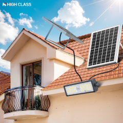 WERISE Outdoor IP65 Waterproof SMD 100w 200w 300w Garden Solar Led Flood Light