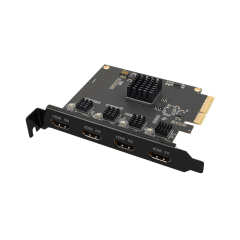 4 Channel HDMI® Input 1080P 60FPS PCIe Video Capture Card