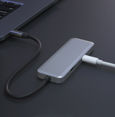 5 in 1 Single Wire Portable Type C Dock Station With HDMI®