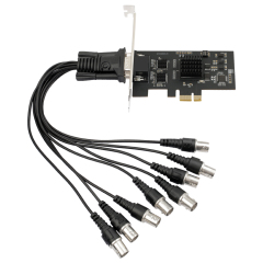 4/8CH 1080P/720P AHD Input PCIe Internal CCTV Capture Card