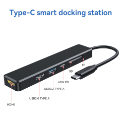 Mac Partner PD60W Type-C HUBs Support Android, Windows, Linux
