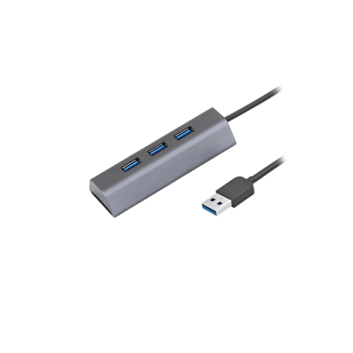 3端口5Gbps速率数据带读卡器的USB 3.0集线器