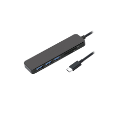 3 Port 5Gbps Rate Data USB 3.0 Hub With Card Reader