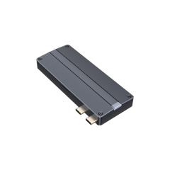Laptop Partner Dual USB-C Hub With SSD Slot