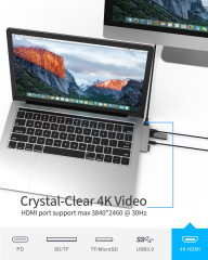 Laptop Partner 5Gbps Rate Multifunction Dual USB-C Docks
