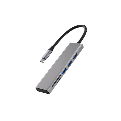3 Port 5Gbps Rate Data USB 3.0 Hub With Card Reader