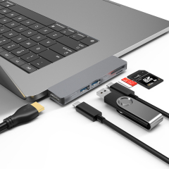 Laptop Partner 5Gbps Rate Multifunction Dual USB-C Docks