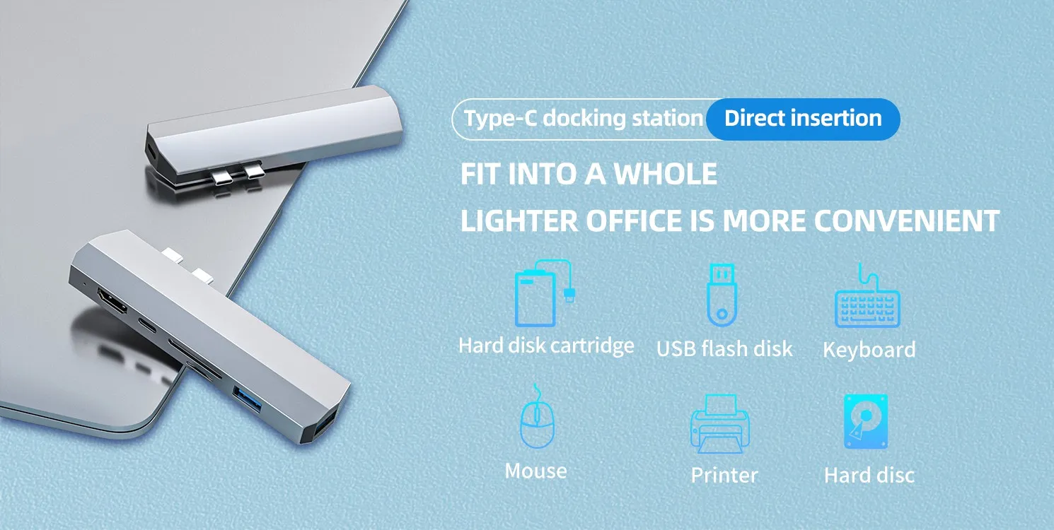 8 合 1 USB C 集线器