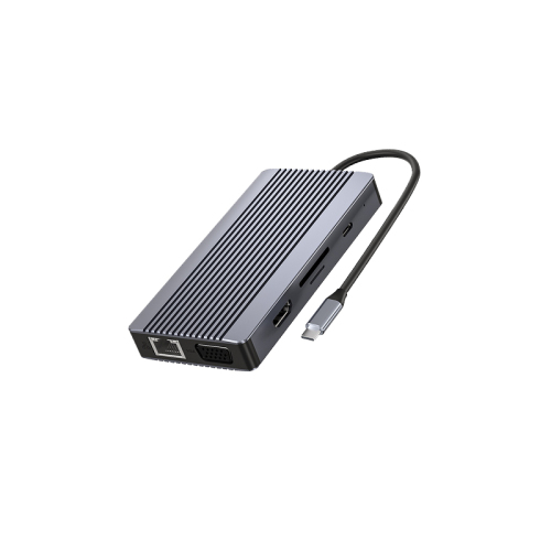 Double-sided Wavy PD 100W USB-C Docking