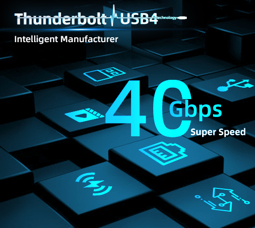 40Gbps Thunderbolt4 or USB4