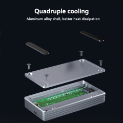 40Gbps Thunderbolt 3 USB4 M.2 NVME SSD Enclosure