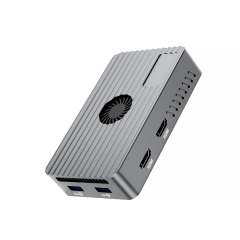 M.2 NVMe SSD Enclosure + Video Extension(40Gbps）