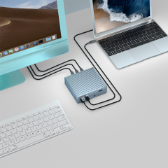 19-in-1 Thunderbolt 4 Docking Station 40Gpbs & 8K60Hz