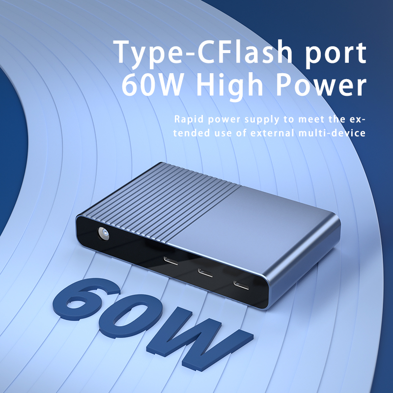 Thunderbolt 4 USB C Docking Station with dual monitors