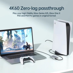 2-Channel 4K60 HDMI-Compatible Video Audio Capture Card for Switch /xbox/ps4