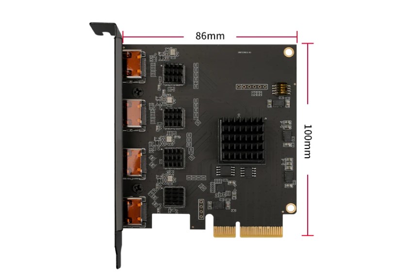 Built-in HDMI capture card