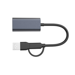 1080P Portable External USB/Type C to HDMI Adapter for MacBook