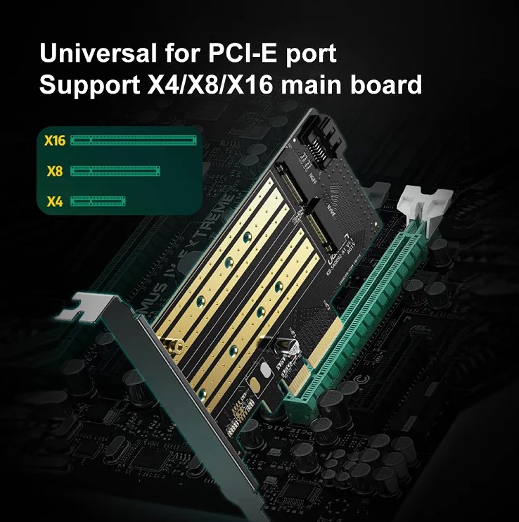 PCIe 转 NVMe 适配器