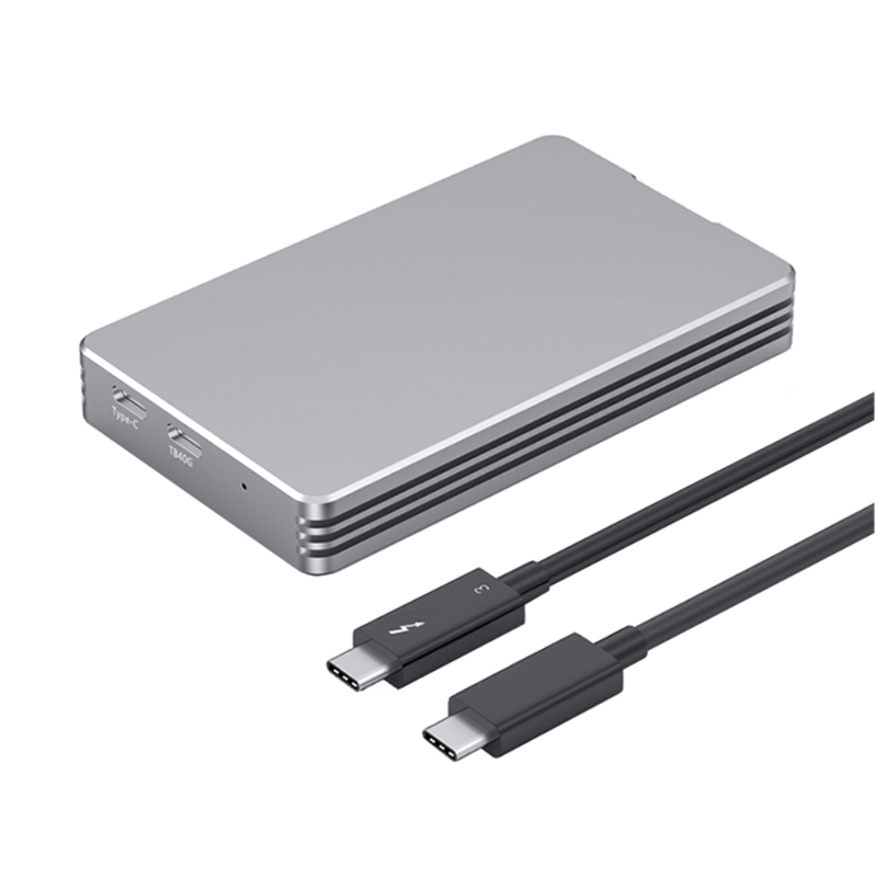 USB 3.2 Gen 2 x2 to M.2 (M-key) PCIeNVMe SSD Adapter