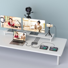 4K@60Hz Dual-channel HDMI video capture card for Live Streaming