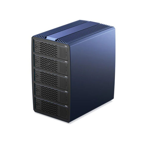 5 Bay External Array 2.5/3.5 Inch USB to SATA HDD RAID Case