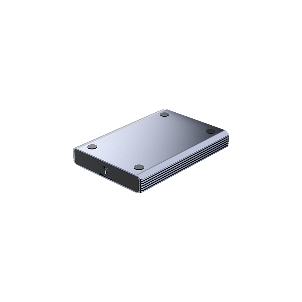 USB C 10 Gbps 双托架 m 2 nvme ssd 外壳，带离线克隆