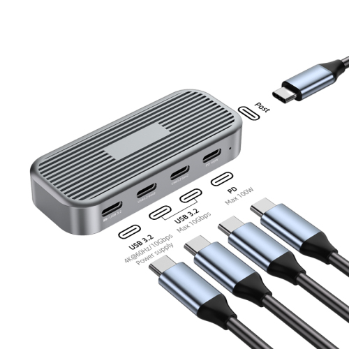 Full-function 4 in 1 USB C Hub