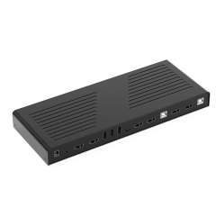 4K 60Hz HDMI 2 Monitors 2 Computers Type-C KVM Switch