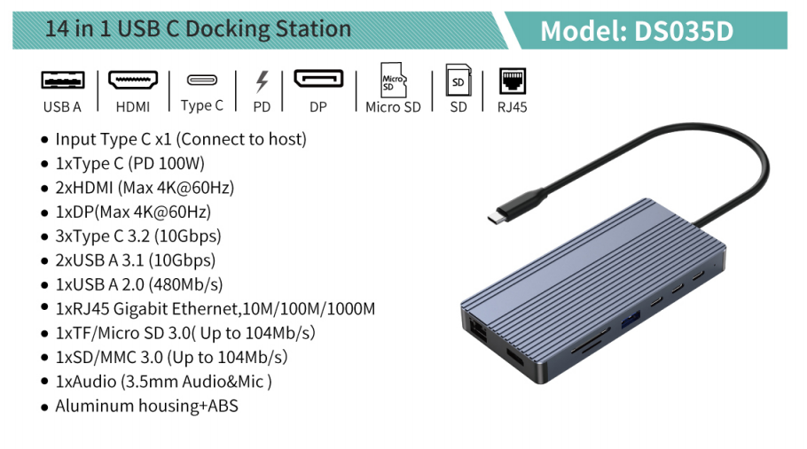 USB-C docking station