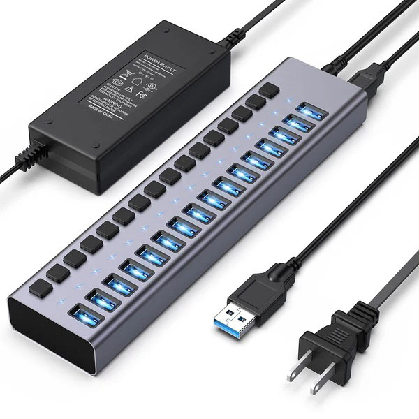 16 in 1 USB Hub
