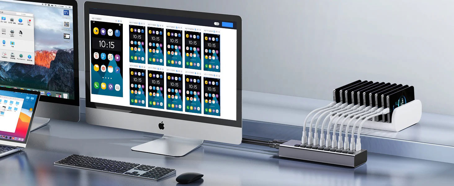 Powered USB hubs