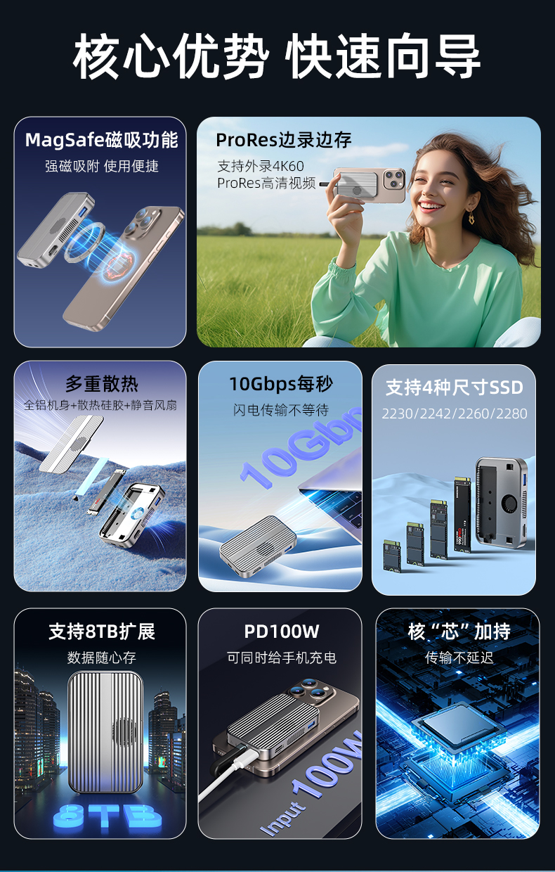磁性扩展坞