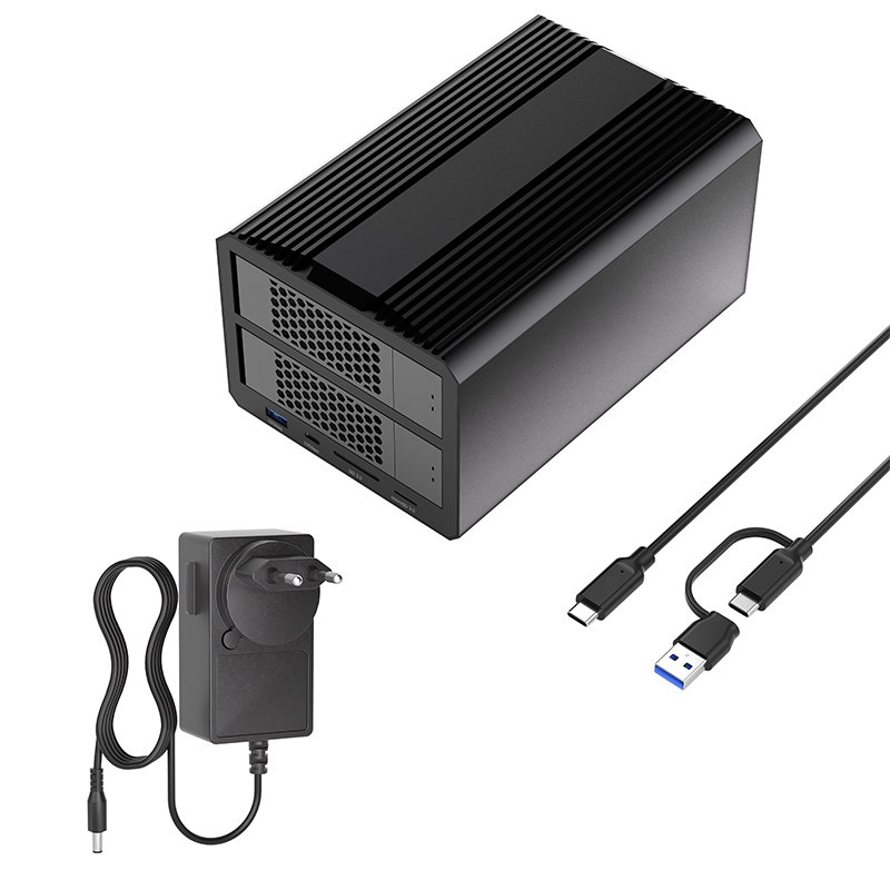 Configuration of Dual bay RAID 0/1 HDD docking station