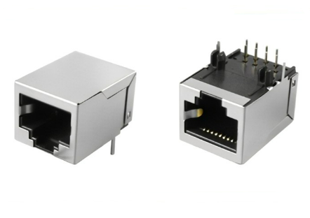 An RJ45 network interface