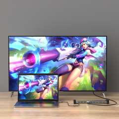 12-in-1 Multi-functional USB-C Laptop Expansion Dock