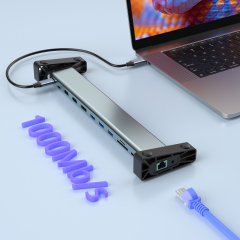 12-in-1 Multi-functional USB-C Laptop Expansion Dock