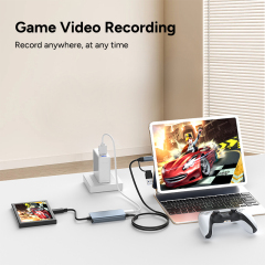 USB-C 1080P/60Hz Video Capture Card for Mobile Phones, iPads, and Switch