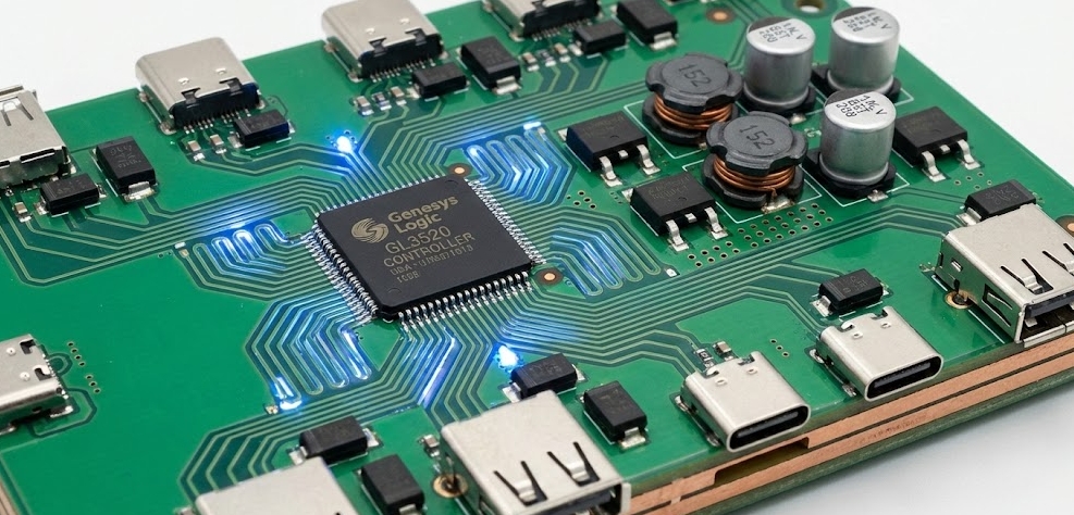 USB hub circuit board