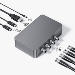 Thunderbolt 3 to 4-Channel SDI Video Capture Card 40Gbps 1080P60