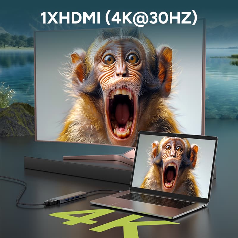 PURPLELEC HBC056 HDMI 4K30@Hz