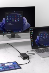 TBT3/USB4 7-in-1 Dock with Dual M.2 NVMe SSD Enclosure | 8K HDMI 100W PD