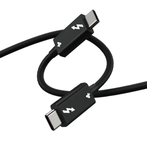 Thunderbolt-4 USB-C Cable, 40Gbps, 240W, UHD8K, 0.8M