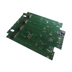 Thunderbolt 5 80Gbps 4-Bay M.2 SSD Enclosure | Customizable PCBA