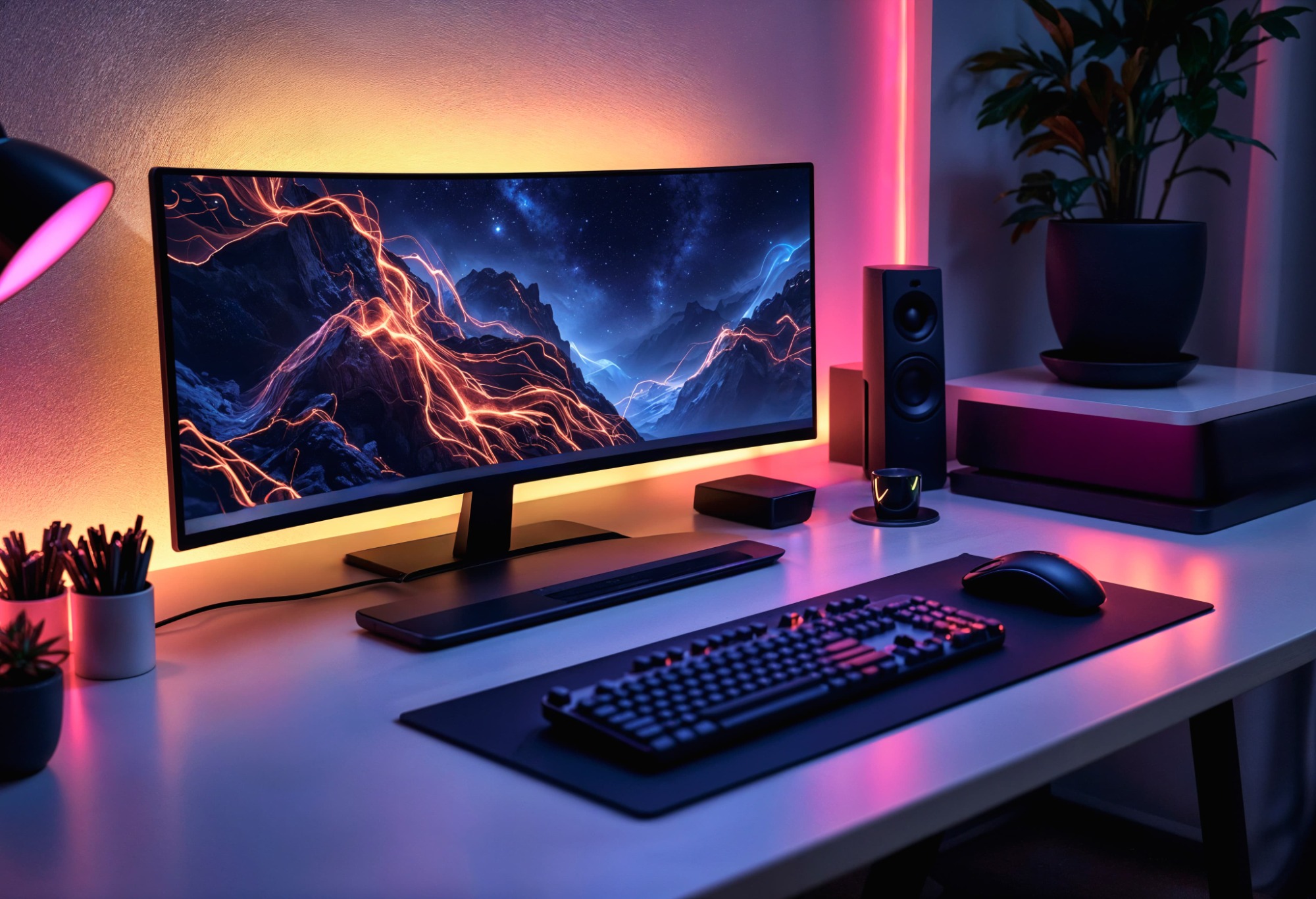 A high-performance desktop computer