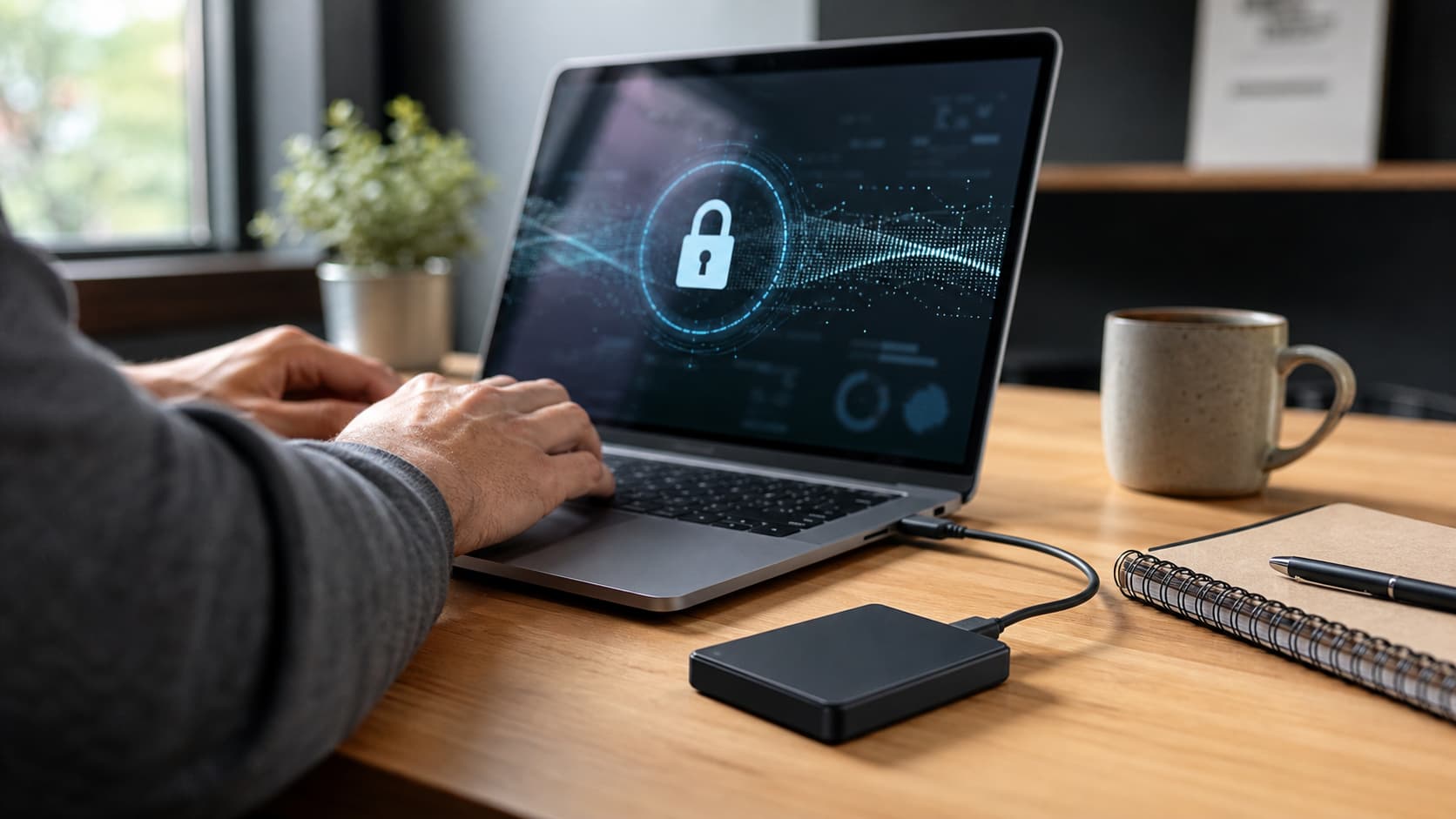 Hardware vs software encryption comparison for external SSD data security and data-at-rest protection